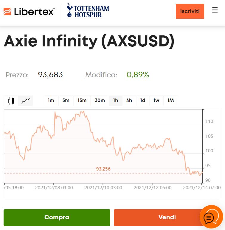 comprare axie infinity con libertex