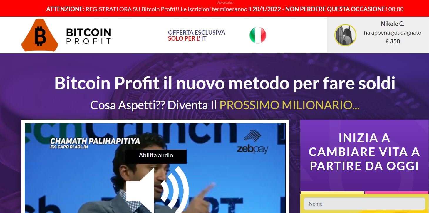 Bitcoin Profit italia
