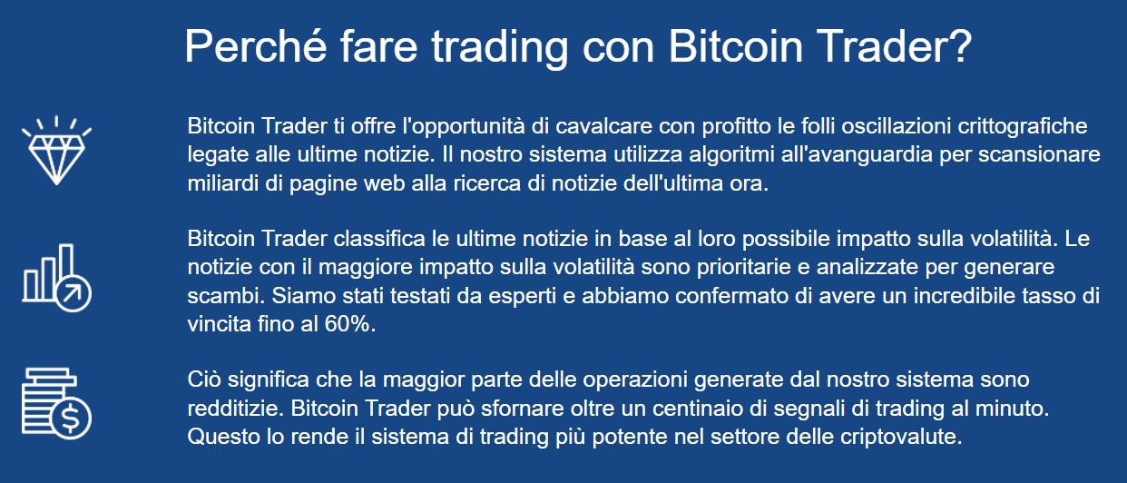 Bitcoin Trader come funziona